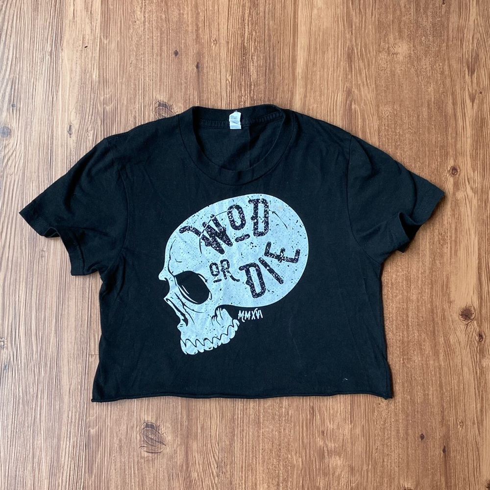 WOD or Die Fitness Apparel Co. Crop